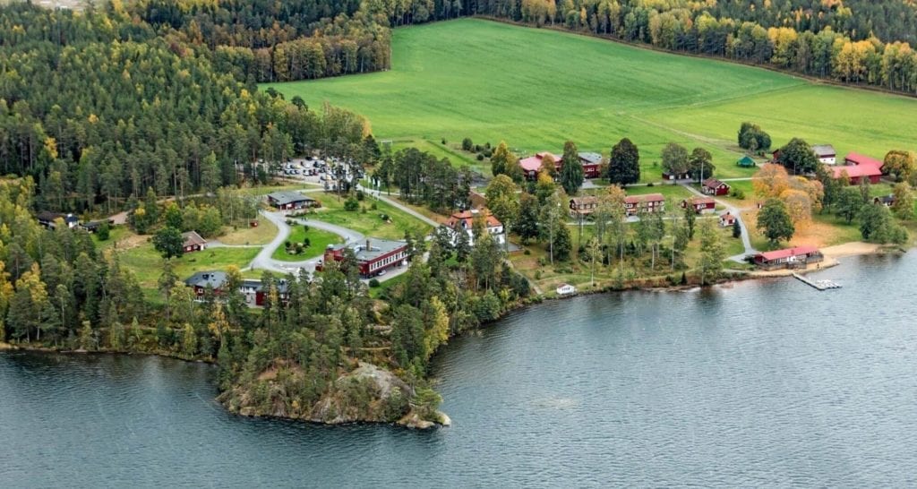 Bommersvik flygfoto Bommersvik flygfoto